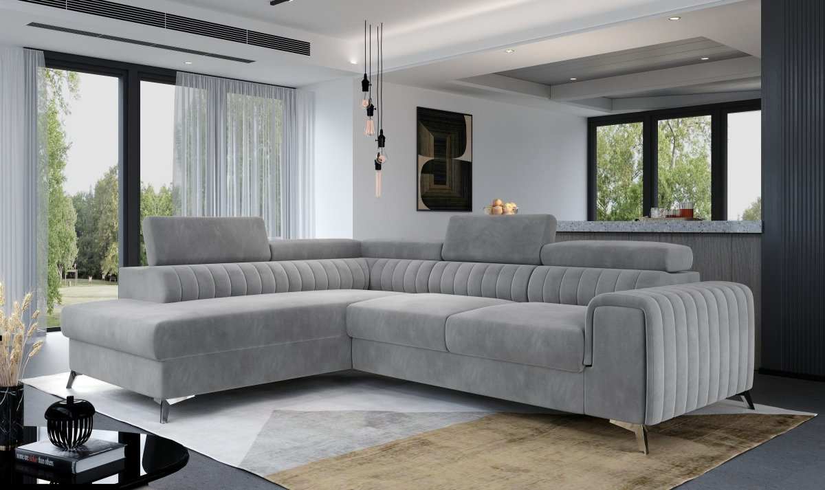 Designer Sofa Laurence mit Schlaf- und Klappfunktion - Luxusbetten24