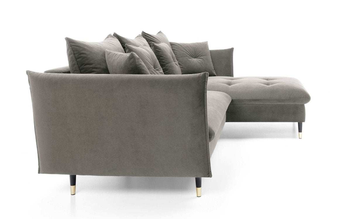 Designer Sofa Louise mit Schlaf- und Klappfunktion - Luxusbetten24