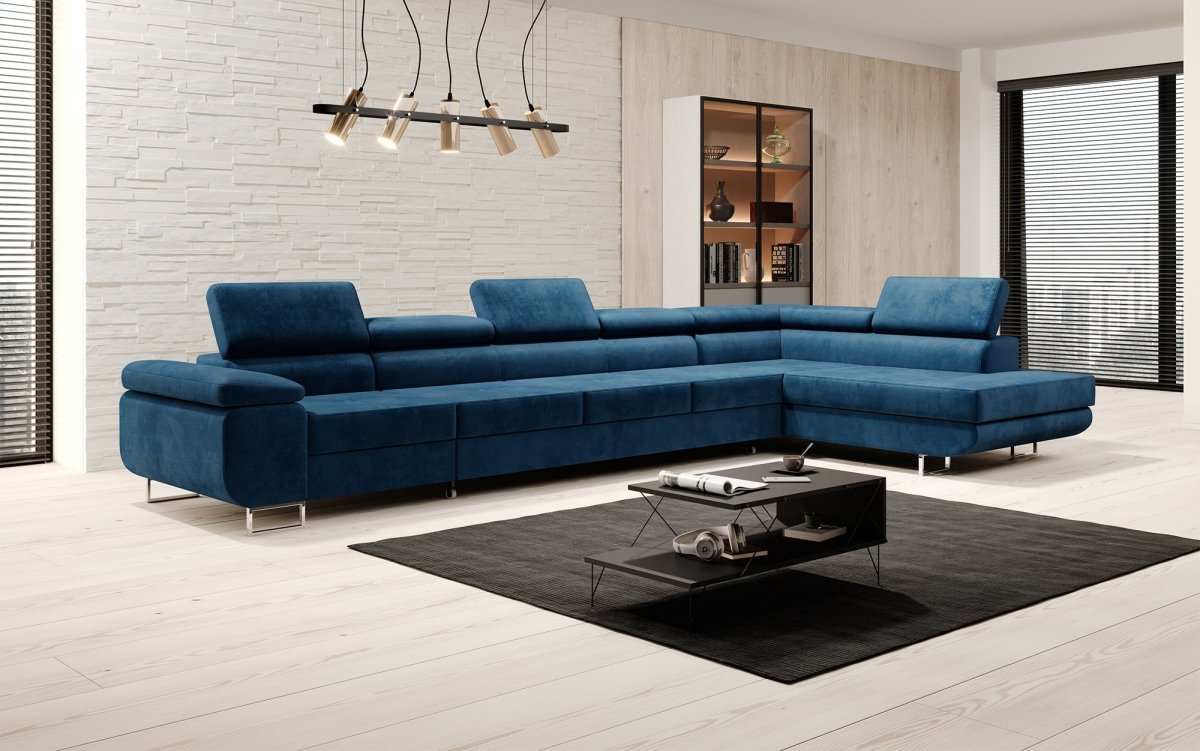 Designer Sofa Maxi mit Schlaf - und Klappfunktion - Luxusbetten24