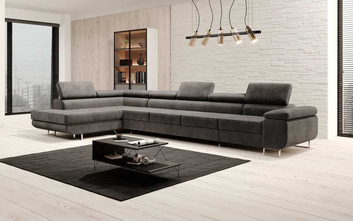 Designer Sofa Maxi mit Schlaf - und Klappfunktion - Luxusbetten24