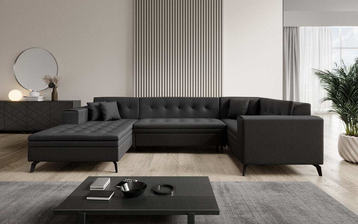 Designer Sofa Neola mit Schlaffunktion - Luxusbetten24