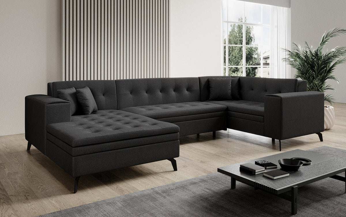 Designer Sofa Neola mit Schlaffunktion - Luxusbetten24