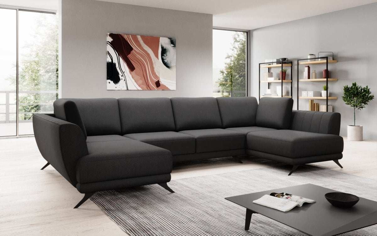 Designer Sofa Nina mit Schlaffunktion - Luxusbetten24