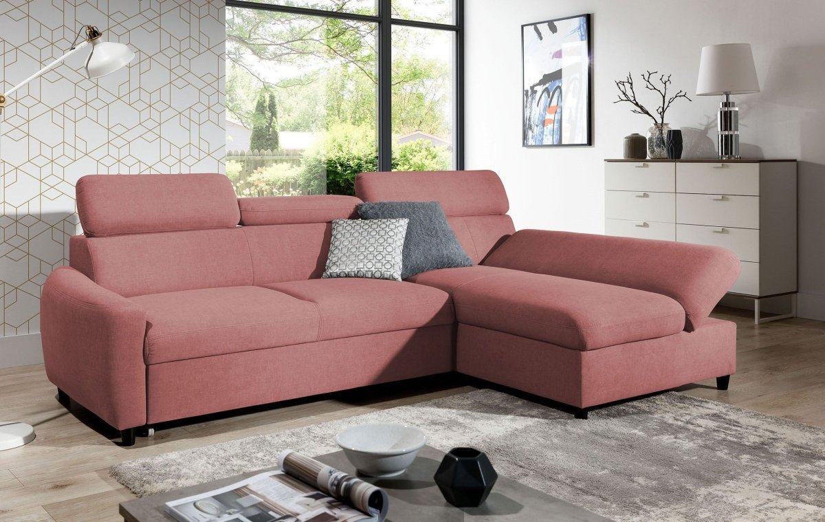 Designer Sofa Noura Mini mit Schlaf- und Klappfunktion - Luxusbetten24