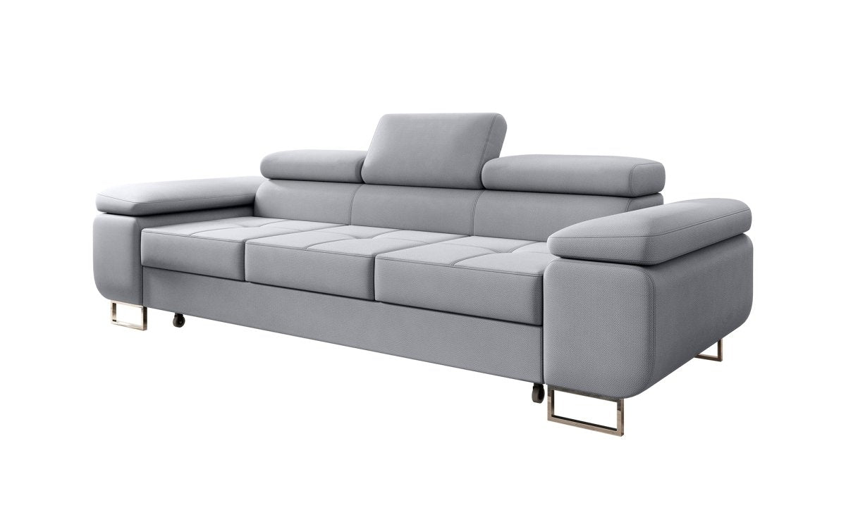 Designer Sofa Siera mit Schlaffunktion (Samt) - Luxusbetten24