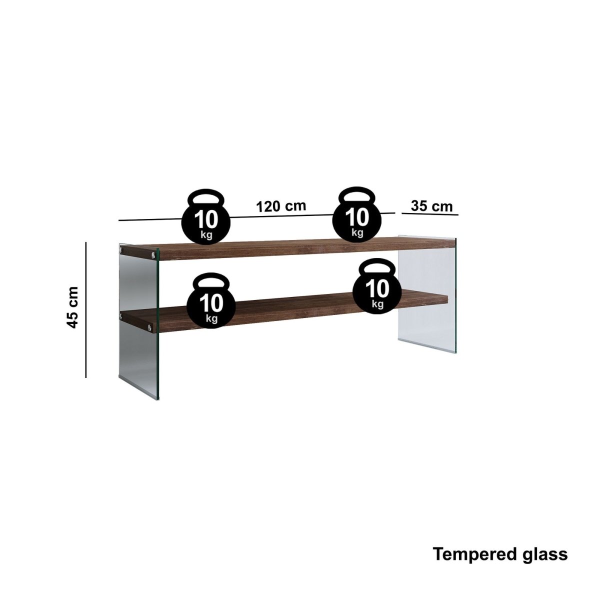 Designer TV Board Castro - Luxusbetten24