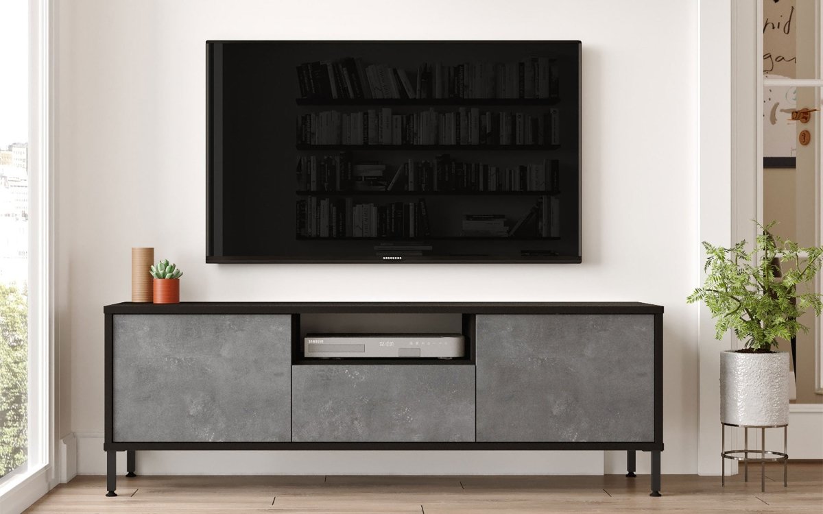 Designer TV Lowbaord Cortino - Luxusbetten24