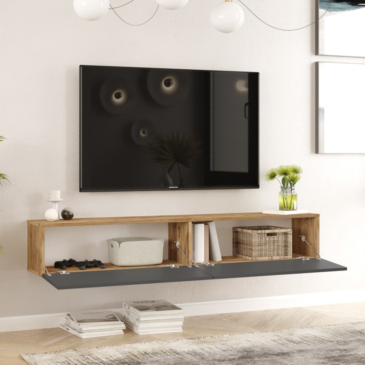 Designer TV Lowboard Banzi - Luxusbetten24