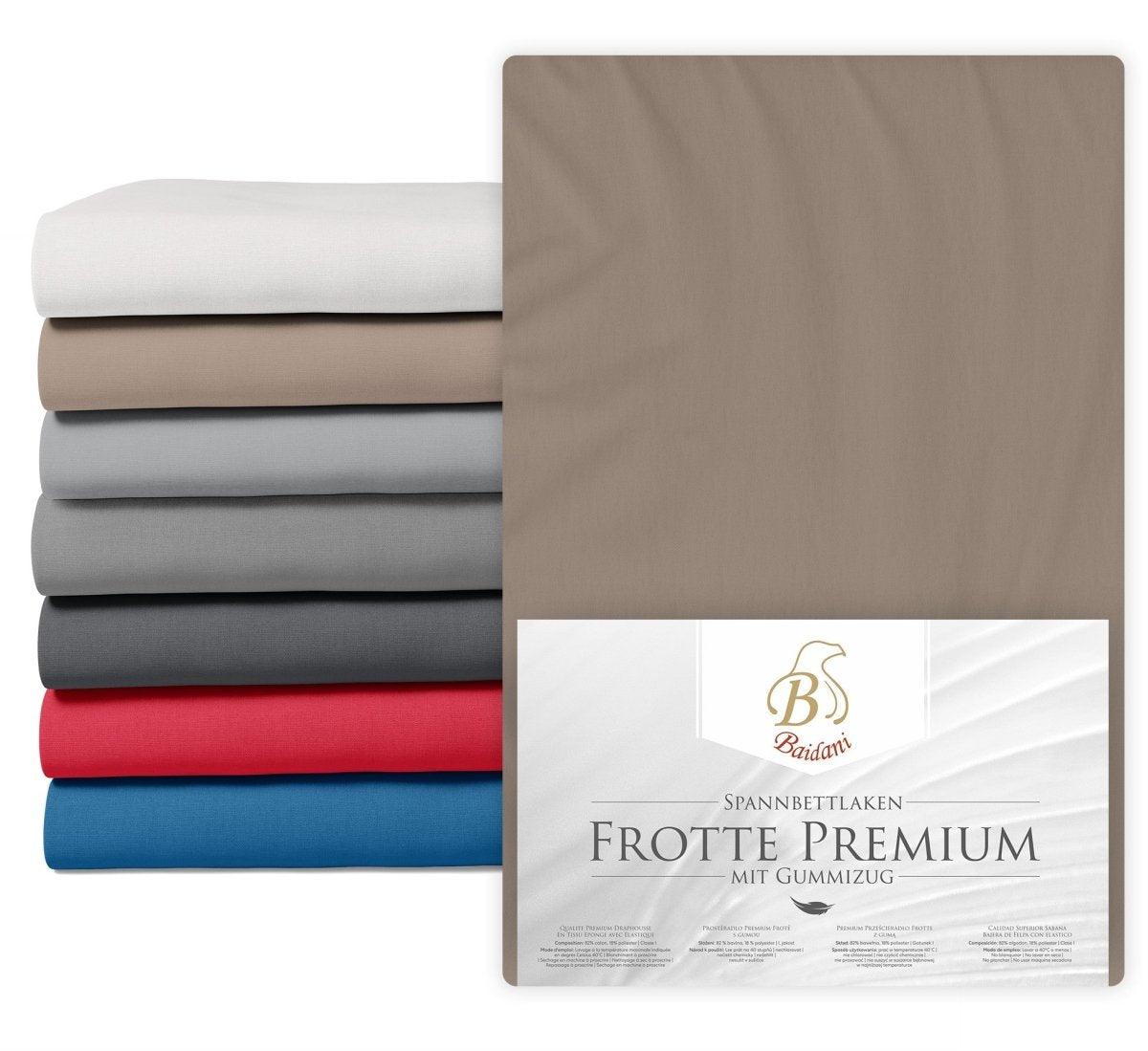 Premium Boxspring Bettlaken Frotte - Luxusbetten24